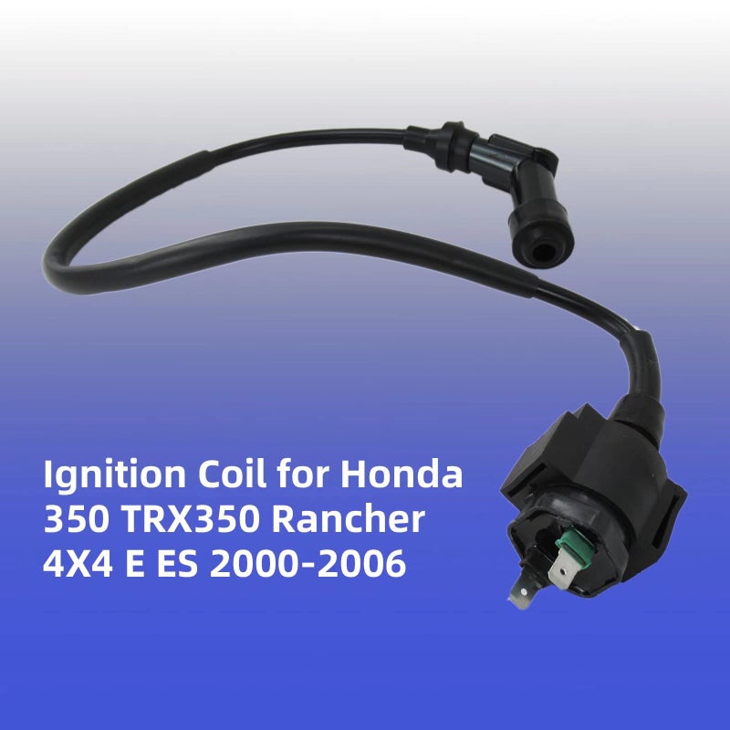 Gxcdizx Ignition Coil Fits for Honda 350 TRX350 Rancher 4X4 E ES 2000-2006 - Image 2